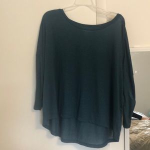 High low long sleeve
